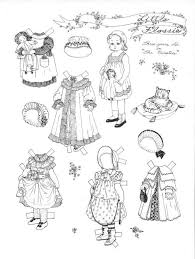 Little Flossie By Helen Page A Paper Doll Paper Dolls Vintage Paper Dolls Coloring Pages
