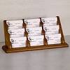These business card racks are excellent for promoting employees in corporate offices, medical facilities, and even at trade shows. 1