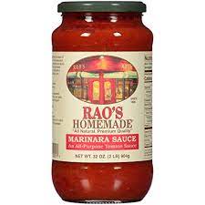 Amazon Com Rao S Homemade Marinara Sauce 32 Oz Jar 6 Pack Italian Tomato Sauce Great On Pasta Made With Fresh Basil Italian Tomatoes Garlic And Seasonings No Sugar Added Grocery Gourmet Food
