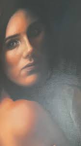 Hello, I have a question for the professional oil painters here. As you can  see in this clip the ‘black’ parts beneath the face are too shiny. I made  the black with a mixture of indigo and Van Dijck ...