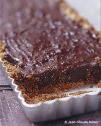 Tarte Au Chocolat Sans Cuisson Pour 6 Personnes Recettes Elle A Table Recette Tarte Au Chocolat Sans Cuisson Dessert Chocolat Tarte Au Chocolat