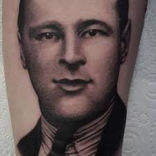 Black & Gray realism work by Artist Stephen Byrne.