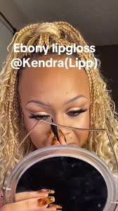 💄Ebony lipgloss for the win💋 #LIVEhighlights #TikTokLIVE #LIVE  #lipglossbusiness