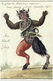 Agramon Demon Of Fear Demonology Snake Illustration Occult Books