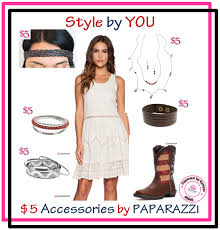 4th Of July Summer Casual Accessorized With 5 Paparazzi Accessories White Lace Dress Red White Blue Cowboy Boots Lace White Dress Blue Cowboy Boots Fashion