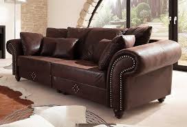 Als sofa bietet es ausreichend platz für 3 personen, die schlaffunktion entspricht mit 200 x 140 cm den gängigen maßen eines doppelbetts. Home Affaire Big Sofa King George Inklusive Komfortablen Federkerns Online Kaufen Otto Moderne Couch Big Sofa Mit Schlaffunktion Mobel