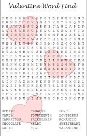 On line games for seniors: Valentine Word Puzzles For Seniors