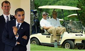 Aide Marvin Nicholson has played more golf than anyone with President  Barack Obama