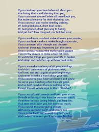 If Poem Rudyard Kipling If Rudyard Kipling Words Trust Yourself