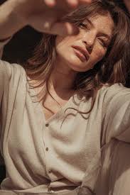 Shop Cosy Nights Cashmere Cardigan (Champagne)