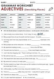 4th Grade Grammar Worksheets Pdf Worksheet Year English Worksheets Worksheet Free Grammar In 2020 Grammar Worksheets High School Grammar Worksheets Adjectives Grammar