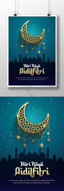 Pastinya hari raya idul fitri ini juga sebagai ajang saling memaafkan satu sama lain baik yang muda ataupun dengan orang tua dan semuanya harus saling memberi maaf. Hari Raya Aidilfitri Yang Realistik Dengan Reka Bentuk Poster Bulan Sabit Hiasan Emas Ai Percuma Muat Turun Pikbest