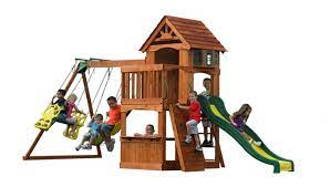 Atlantis Wooden Swing Set Swing Set Wooden Swing Set Playset Outdoor