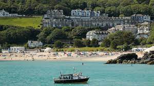 A sign advising drivers of road closures ahead of the g7 summit in cornwall (image: How Acute Inequality Scars Cornish Idyll Hosting G7 Summit Financial Times