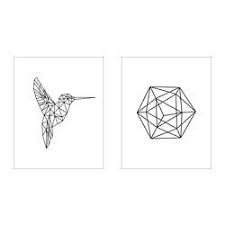 Ikea Bild Poster Motif Created By Justin Page Wood Hanging Wall Art Affordable Furniture Geometric
