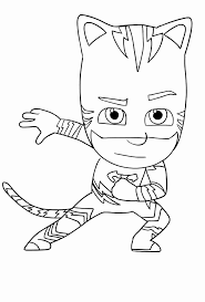 These adorable little six year olds, connor, amaya and greg, transform into catboy, owlette and gekko. Pj Masks Coloring Pages Owlette
