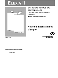 The cylinders bores were attached to the outer case at the 12, 3, 6 and 9 o'clock positions) for greater rigidity around the head gasket. Chaudiere Chaffoteaux Et Maury Elexia2 Pdf Robinet Plomberie Chaudiere