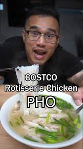 COSTCO rotisserie chicken PHO #fyp #costco #yegfood