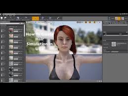 creating hair cloth simulation physics in ue4 youtube physics video game development unreal engine
