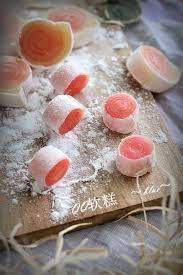 蓝色小厨 信任 qq软糕 glutinous rice food snacks