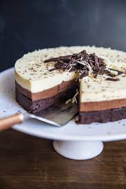 Triple Chocolate Mousse Cake Recipe Chocolate Mousse Cake Triple Chocolate Mousse Cake Cake Recipes