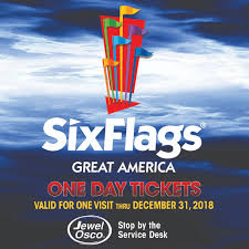 Jewel osco sits near the intersection of north narragansett avenue and west fullerton avenue, in chicago, illinois, at the brickyard. Jewel Osco On Twitter One Day Tickets For Sfgreat America 54 99 Thru 12 31 18 Https T Co X64igzsoku