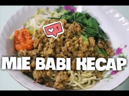 Bakpao babi kecap fresh tiap hari, tanpa pemutih dan pengawet. Resep Mie Babi Kecap Non Halal Gladys Angeline Youtube