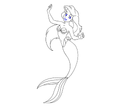 Maybe you would like to learn more about one of these? How To Draw Mermaid Ariel In A Few Easy Steps Easy Drawing Guides