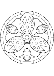Kleurplaat Mandala Kleurplaten 5258 Kleurplaten Mandala Kleurplaten Mandala Knutselen Pasen