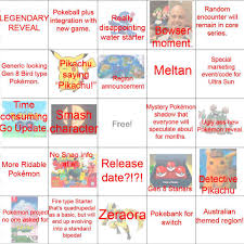 So what are we expecting from nintendo's big e3 2021 showcase? My Pokemon Direct Bingo Nintendoswitch