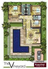 Architects didn't create floor plans with an l shape just because they look good. L Shaped Home L Shaped House Plans L Shaped House Home Design Plans