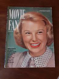 Movie Fan magazine 1950 June Allison in cover vintage cinema film