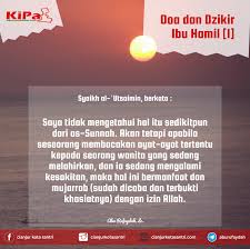 Allah mengkaruniakan pendengaran sejak usia kandungan masuk pada. Do A Dan Dzikir Ibu Hamil 1 Cks