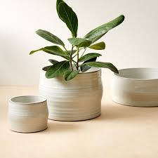 All recolors came for both sizes. Mariana Handthrown Ceramic Planter
