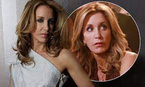 American actress felicity huffman, best known for her role as executive producer dana whitaker on the abc . Desperate Housewives Felicity Huffman On Being The Wallflower Of Wisteria Lane Daily Mail Online