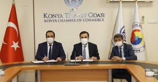 Konya Ticaret Odasi Ve Halkbank Arasinda Paraf Ticari Kredi Karti Ile Guvenceli Tedarik Zinciri Finansmani Protokolu