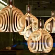 secto design octo 4240 pendant birch wooden pendant lighting pendant light lighting ceiling lamp