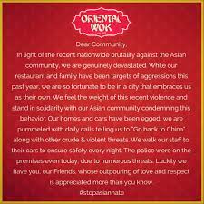 People Hate Us Racist Prank Calls Fake Orders Threaten Tea N Bowl Chinese Restaurant