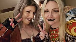 Hiding specimen bags with random items at Dark Force Fest