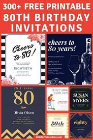 Are you going to have a party? 80th Birthday Invitations 30 Best Invites For An 80th Birthday Party