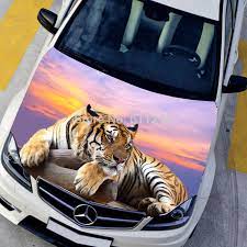 Get it now with free shipping us wide! Car Styling Exterior Accessories Hd 3d Printing Animal Tiger Car Sticker Waterproof Stickers 135 150cm Center Cap Sticker Tiger Car Sticker Center Cap Stickercar Sticker Aliexpress