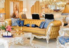 Luxury white and gold living room. Casa Padrino Luxury Baroque Chesterfield Living Room Sofa Gold White Gold 300 X 110 X H 80 Cm Magnificent Sofa In Baroque Style Noble Baroque Living Room Furniture