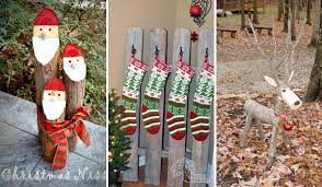 You can make bowknots and pendants using satin ribbons, sequins, dried oranges, pine cones, and more. 28 Ideas To Decorate Your Home With Recycled Wood This Christmas Amazing Diy Interior Home Design