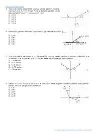 Hal ini dilakukan agar kalian dapat memahami metode menjawab dan kaidah fisika yang ada di dalam materi tersebut. Soal Un Fisika Sma 2013 Vektor Iammovic