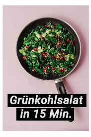 Veganer Grunkohlsalat In 15 Minuten In 2020 Grunkohlsalat Leckere Gesunde Rezepte Lecker