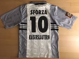 Aufstellungen, torschützen, zuschauerzahl und sonstige statistiken zum spiel 1. 1 Fc Kaiserslautern 10 Sforza Trikot Kaufen Auf Ricardo