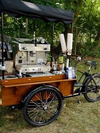 Bakfiets En Meer Blog Archive Espresso En Bakfietsen Coffee Trailer Coffee Carts Coffee Bike