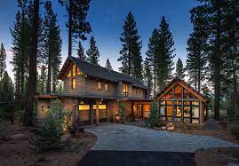 This modern mountain home, designed by studio mcgee, is warm, luxe and inviting. Rustic Mountain House Modern Twist Truckee House Plans 174500