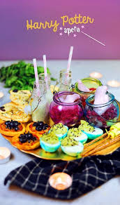 Apero Harry Potter La Fille Confetti Apero Harry Potter Nourriture De Harry Potter Repas Harry Potter