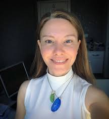 Acrylic necklaces made of recycled materials by Maison d'Eileen. Price